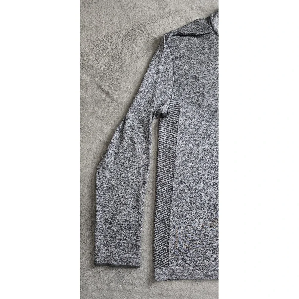 Nike Golf Dri Fit Shirt Mens XL Grey Modern Fit Long Sleeve Performance Stretch